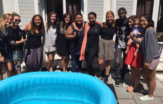 Paris Church of Christ baptism