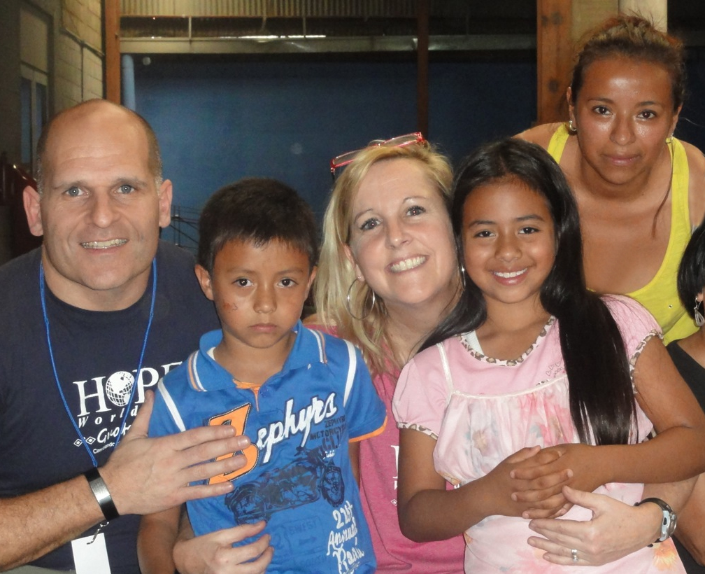 HOPEww Community Service Brigades Guatemala Baptism