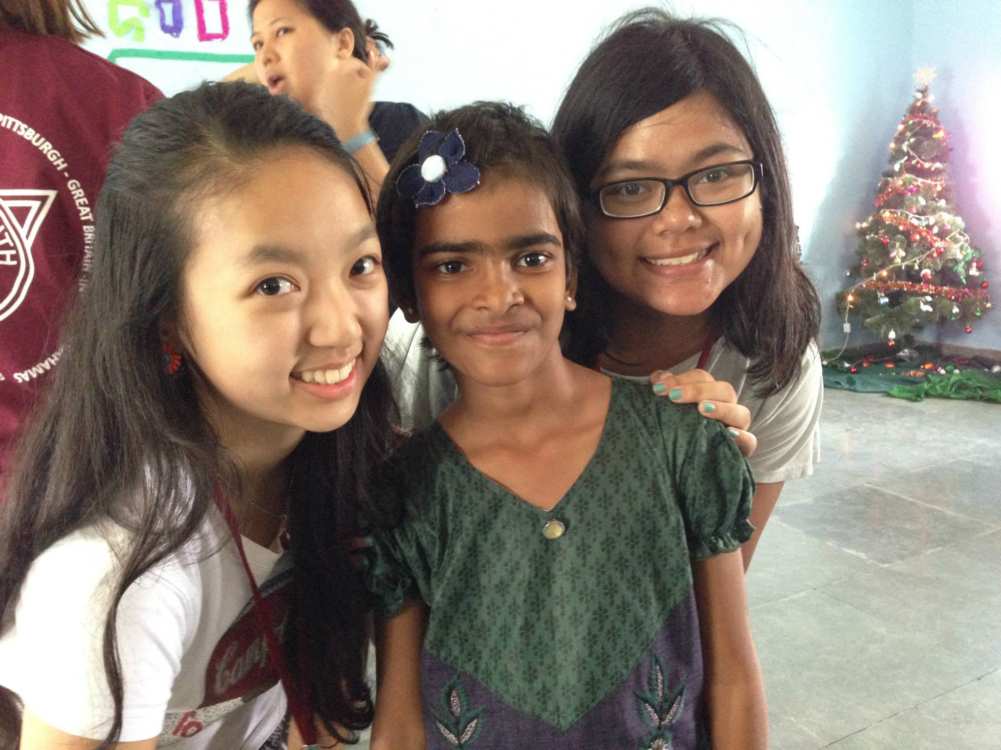 Maydeline with child
